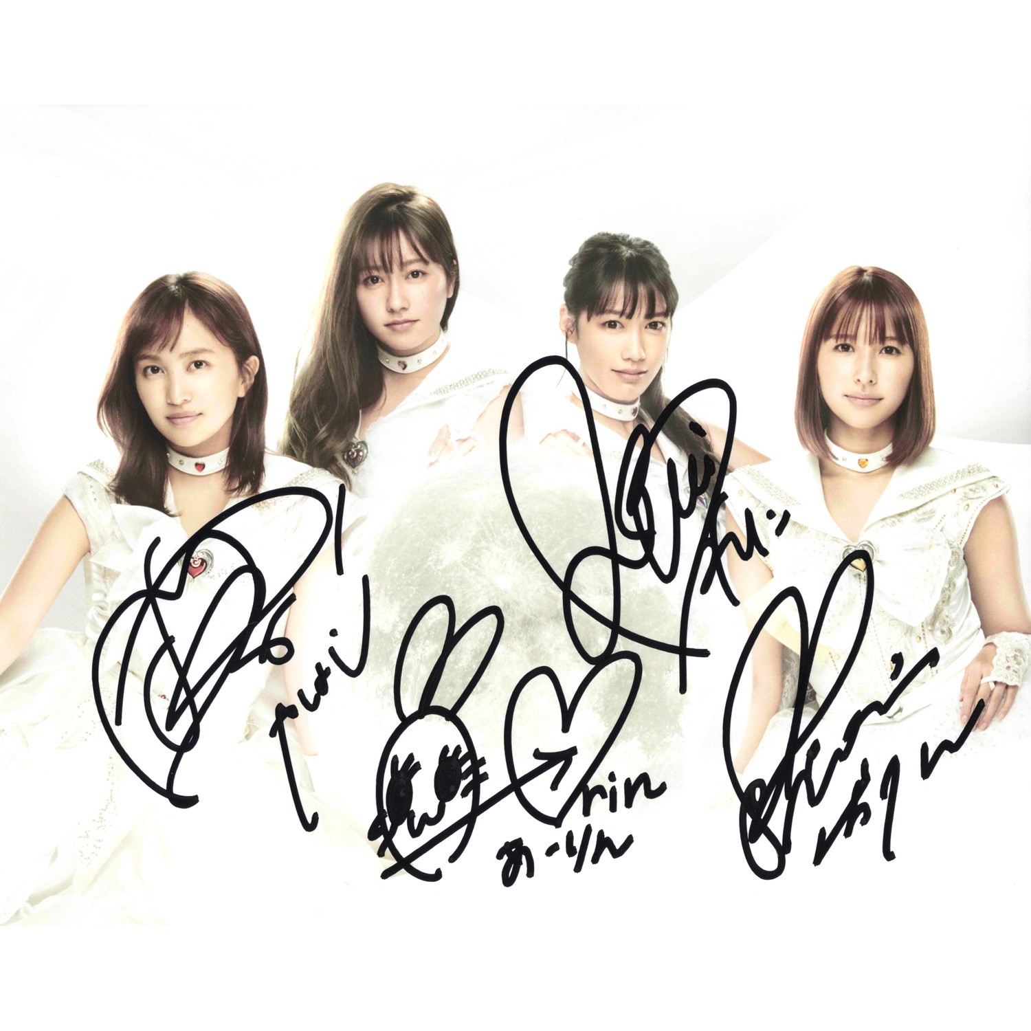 ももいろクローバー　 れに・ももか 直筆サイン色紙　３パターンセット ももいろクローバー れに・ももか 直筆サイン色紙 3パターンセット